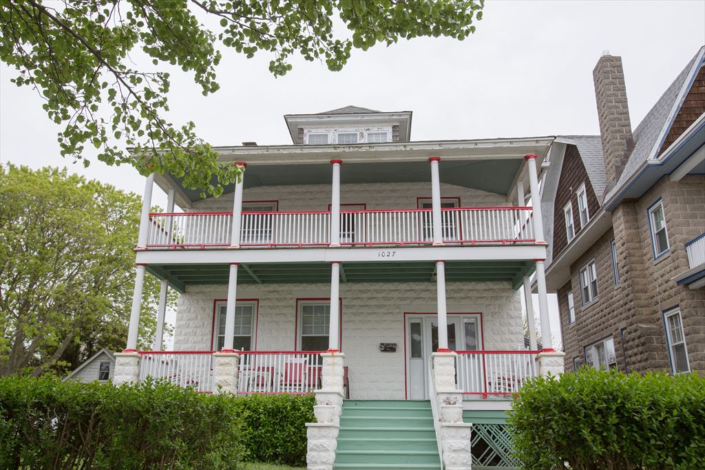 Sea Foam Manor and Azure Estate, two traditional Victorian beach homes on New Jersey Avenue in Cape May